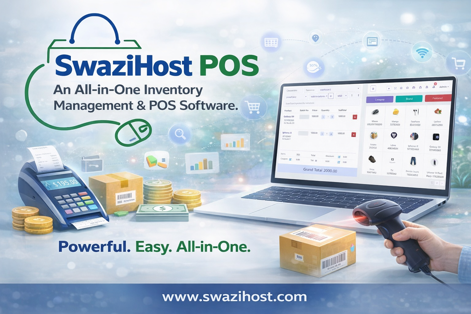 SwaziHost POS Dashboard